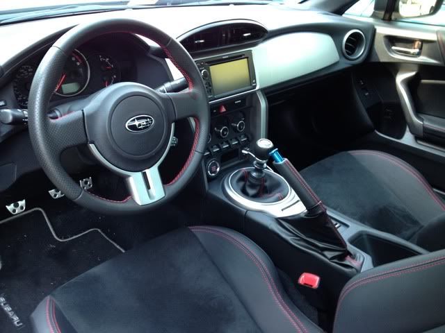 PitVisit PV Raceworks JDM Push Spin Turn Knob Drift Button for Hand E-Brake Compatible with Scion FRS Toyota GT 86 Subaru BRZ Blue