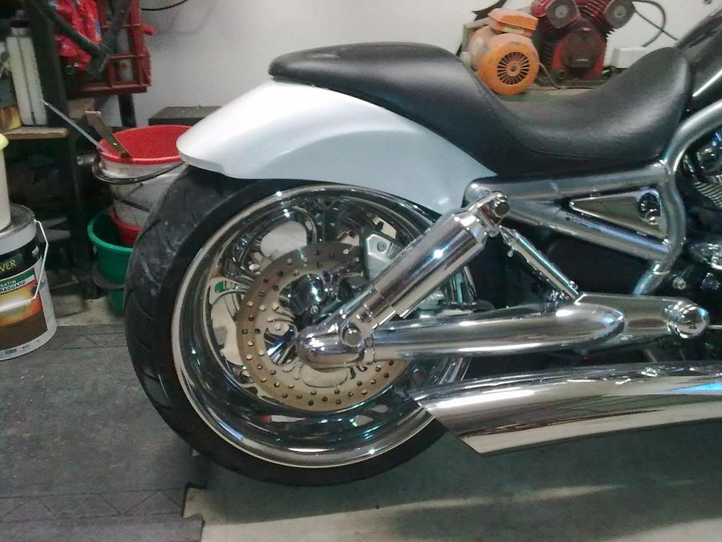 custom harley rear fender