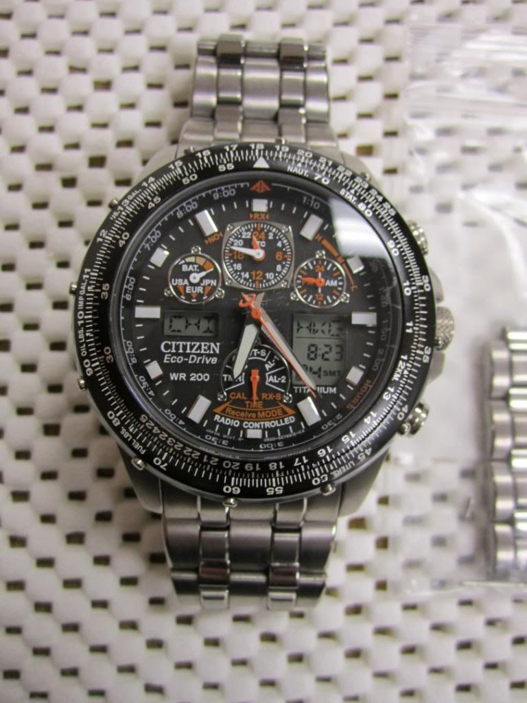 FSOT Citizen Titanium RadioControl Skyhawk JY001050E (325.00) The Watch Site