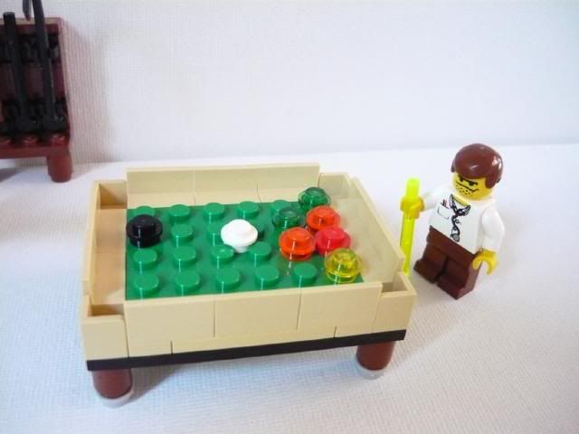 lego snooker table