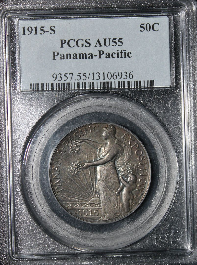 photo 1915-S S Panama Pacific Half PCGS AU55 OBV slab.jpg