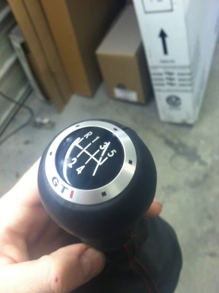 FS Polo GTI shift knob and boot, 5 speed, 65 shipped VW Vortex