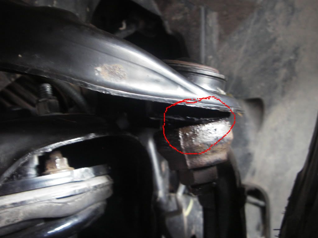 Spindle and Upper control arm, boot cover. Second Generation Nissan