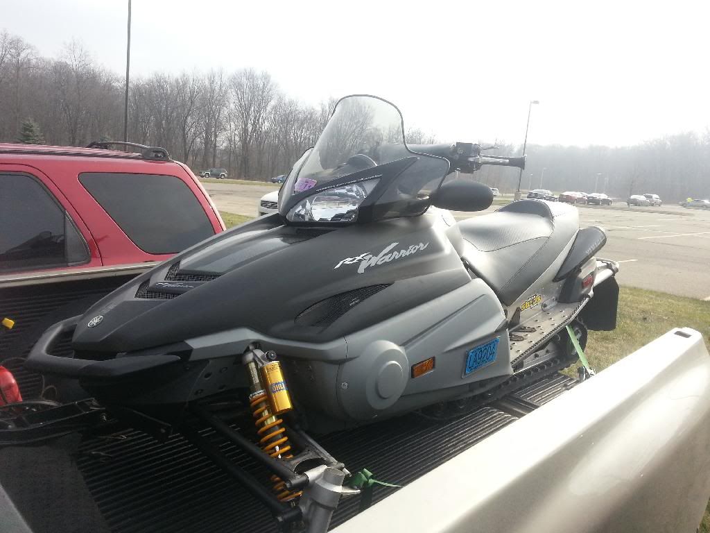 05 RX1 Warrior rear shock and spring TY4stroke Snowmobile Forum