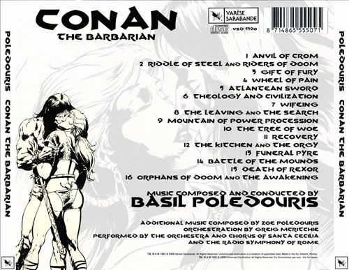 conan the barbarian soundtrack. Conan The Barbarian