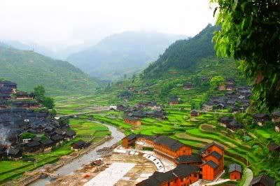 beauty village in china