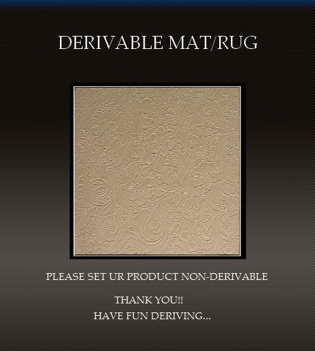 Derivable Mat/Rug