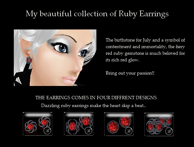 RUBY EARRINGS