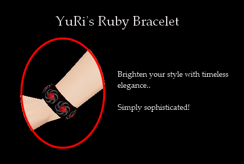 Yuri Ruby Bracelet