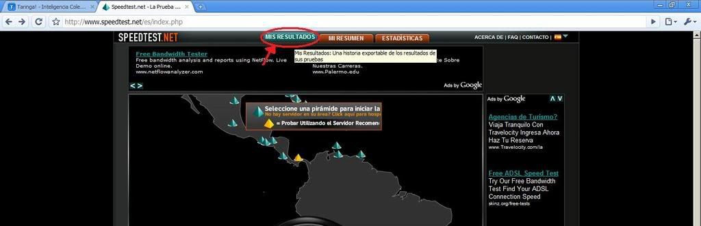 Prueba la velocidad de tu banda ancha Prueba la velocidad de tu banda ancha