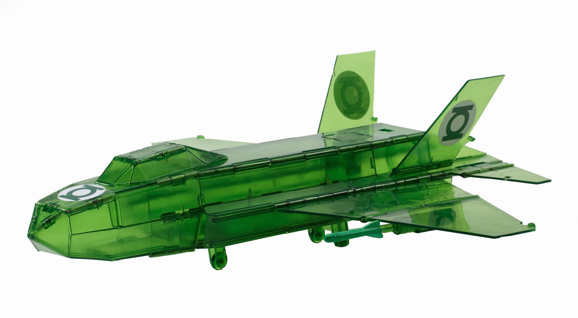 green lantern jet lego