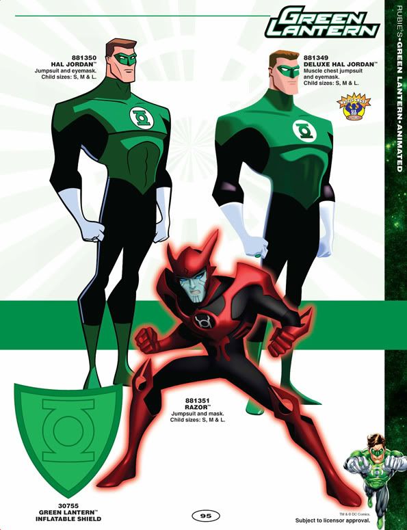 Rubies Producing Green Lantern Animated and Blackest Night Costumes - The  Blog of Oa