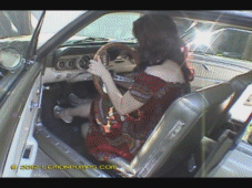 pedal pumping woman