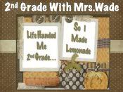 2nd grade with Mrs. Wade