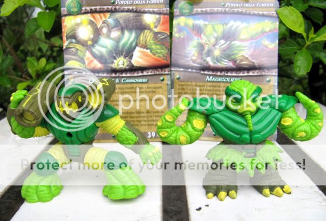 Rare Gormiti Titanium Serie Giochi Figures toy 2pc new  